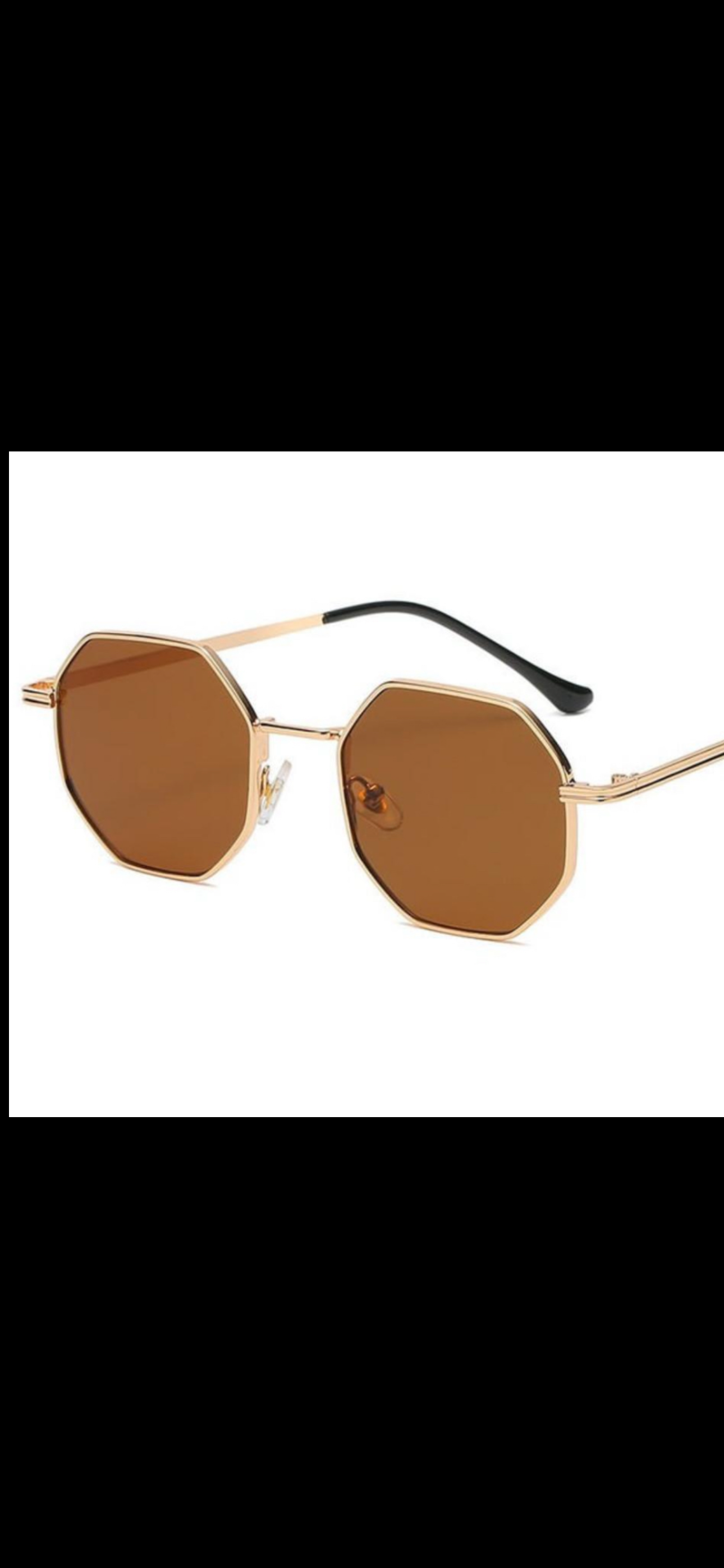 Men metal trendy sunglasses