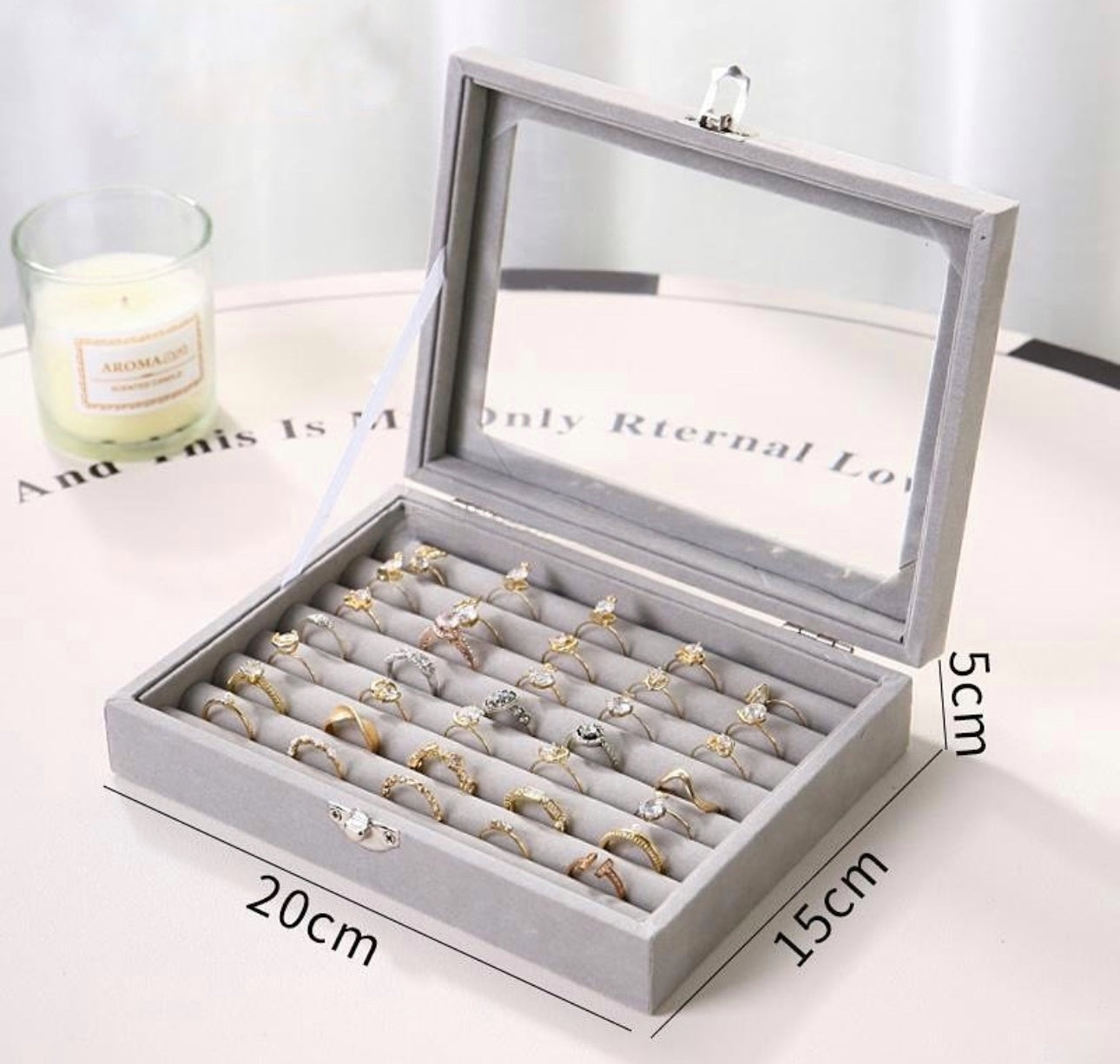 Rings organizer