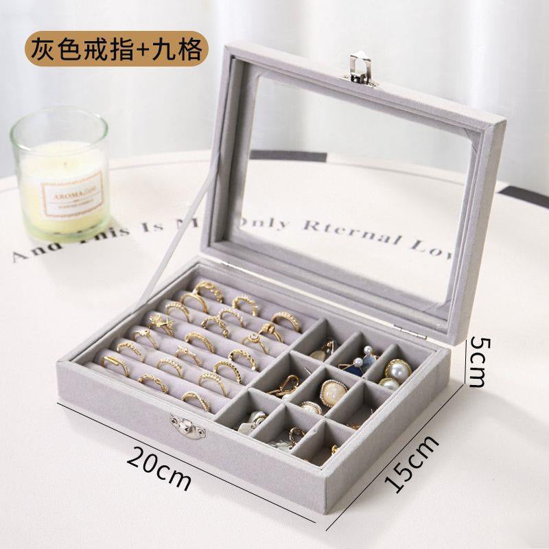 Mini jewelery box organizer