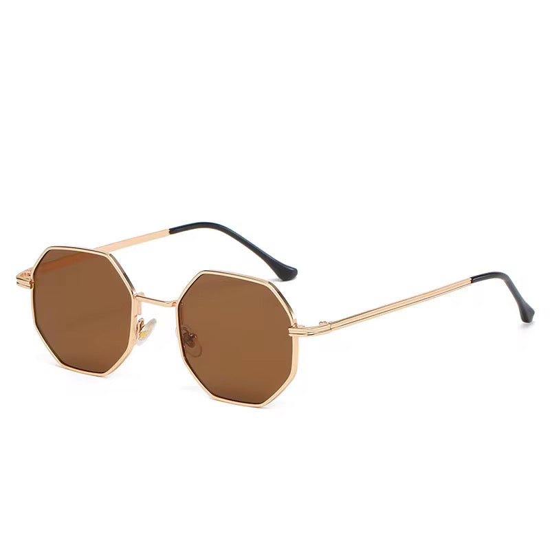 Men metal trendy sunglasses