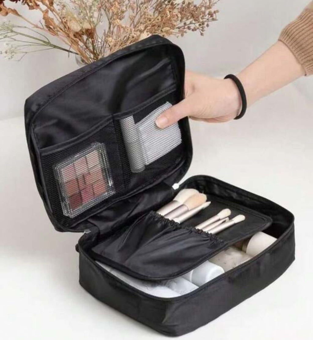 Cosmetics and makeup bag