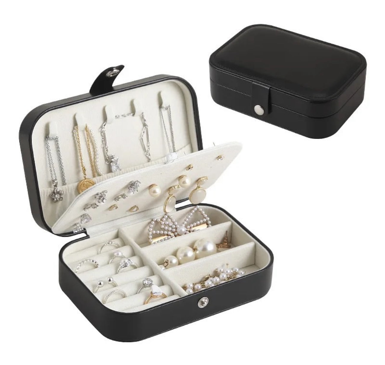 Portable jewelry box